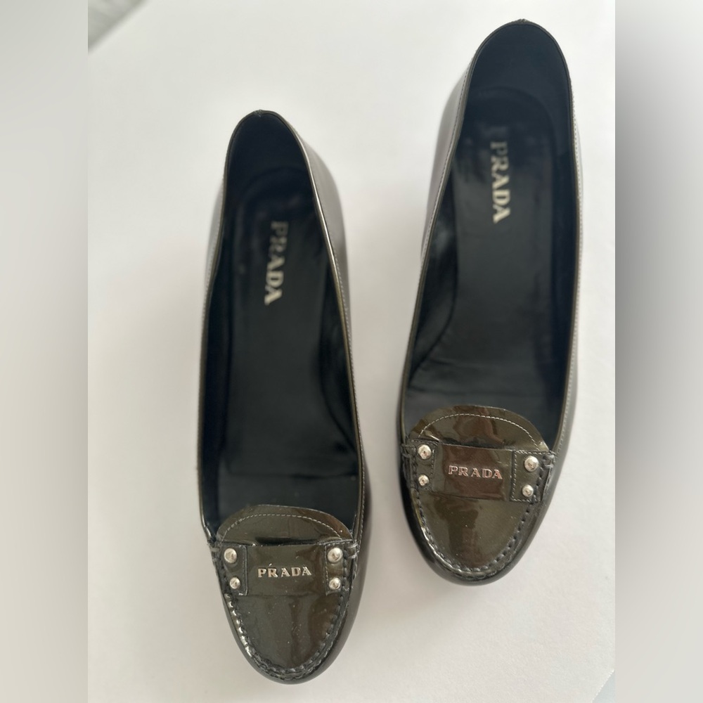 Gently used Gray-Green shoes